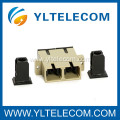 Telecommunication-Multimode SC Fiber Optic Adapter with Ceramic Sleeve For Telecommunication